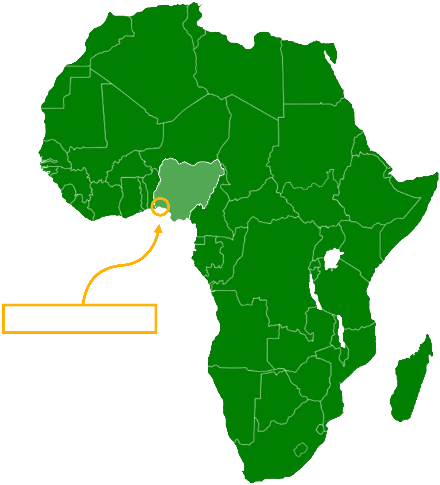 Africa-green-def-Nigeria-highlight